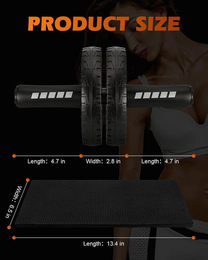 Upgraded Ab Roller Wheel with Knee Pad