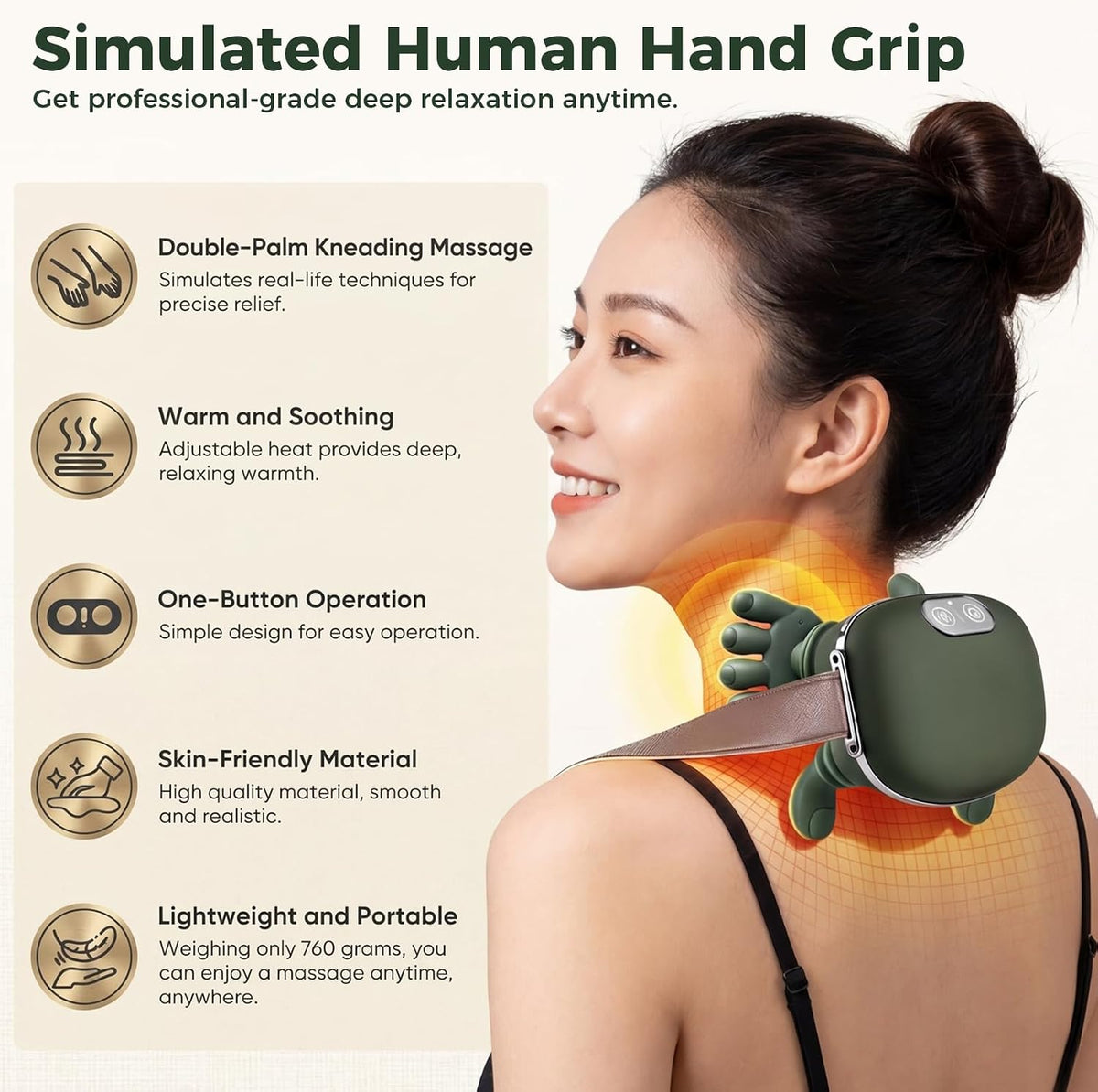Neck Massager Pillow with Heat