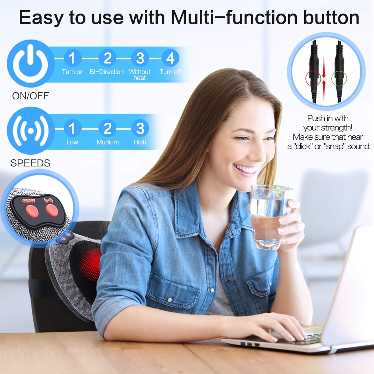 Becalmy Neck Massage Pillow