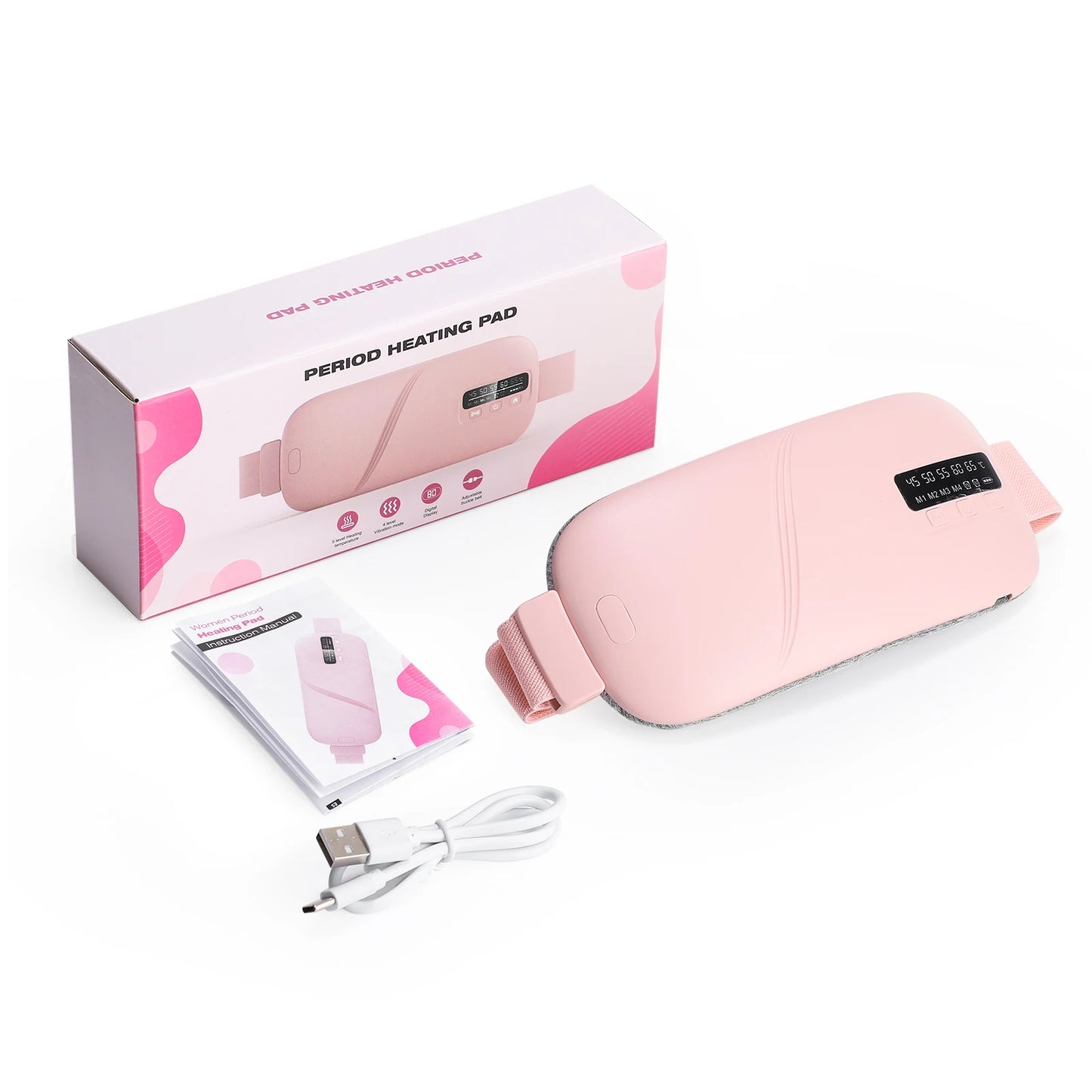 Menstrual Heating Pad Abdominal Massager